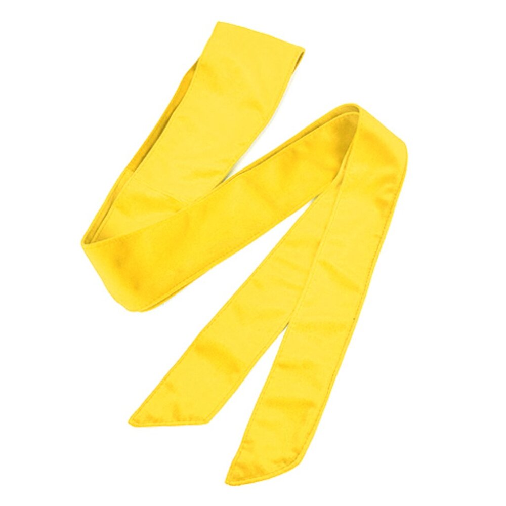 BNWT Brand New Yellow Velvet Wrap Belt Obi Belt - Picture 4 of 4